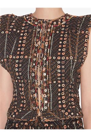 Black Cerza top MARANT ÉTOILE | GI0050FAC1J03E02FK